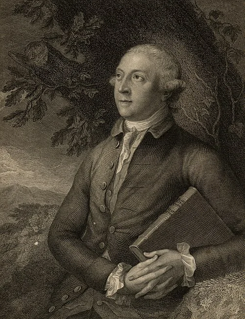 Engraved portrait of Thomas Pennant, eighteenth century